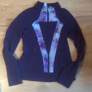 Ivivva girls purple zip up